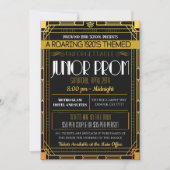 Invitation Le bal de fin d'année 1920 (Devant)