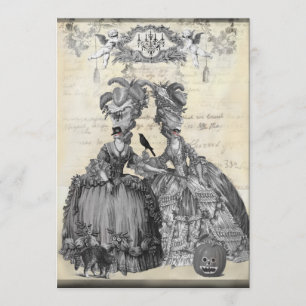 Invitation Le bal d'Halloween