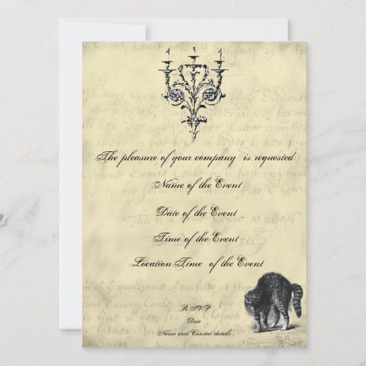 Invitation Le Bal Masqué 2 (Dos)