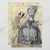 Invitation Le Bal Masqué 2 (Devant / Derrière)