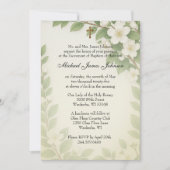 Invitation Le baptême catholique bénit la mère et l'enfant (Devant)