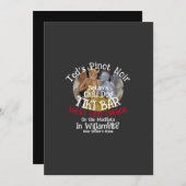 Invitation Le bar Tiki Ted's Pinot Noir Satan's Chili Dog (Devant / Derrière)