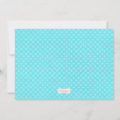 Invitation Le bébé arrosent l'invitation de douche de garçon (Dos)