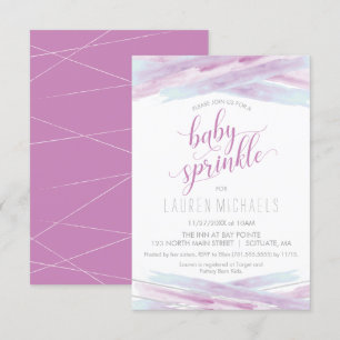 Invitation Le bébé arrosent l'invitation - personnaliser,