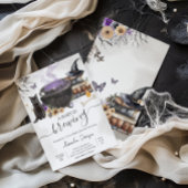 Invitation Le bébé d'Halloween brasse le Baby shower