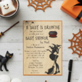 Invitation Le bébé d'Halloween brasse une douche par Mail Wit
