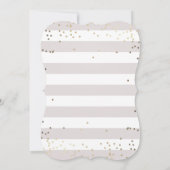 Invitation Le bébé neutre de genre arrosent l'invitation (Dos)