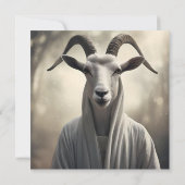 Invitation Le Berger de Chèvre, (Dos)