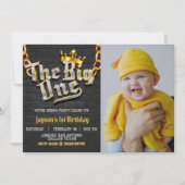 Invitation Le Big One avec paysage photo (Devant)