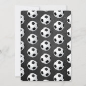 Invitation Le Big One | Football 1er anniversaire (Dos)