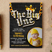 Invitation Le Big One - Hip hop avec photo