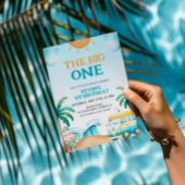 Invitation Le Big One, Surf anniversaire