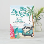 Invitation Le Big One Surfing 1er anniversaire (Debout devant)