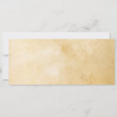 Invitation Le billet de partie de fiançailles couple (Dos)