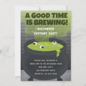 Invitation Le bon temps, c'est brasser ! Fête du costume d'Ha (Devant)