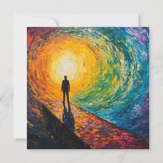 Invitation Le bord de la dimension (Devant)