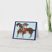 Le bouledogue rennes du Père Noël