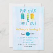 Invitation Le bruit plus d'et refroidissent l'invitation (Devant)