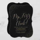 Invitation Le bruit, sifflement, font tinter l'invitation de (Devant / Derrière)