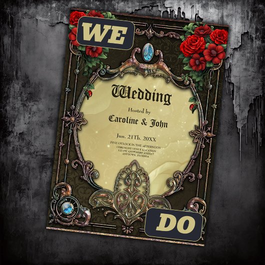 Invitation Le cadre est cossu