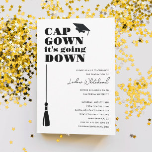 Invitation Le Casquette du Parti de la Graduation Gown est en