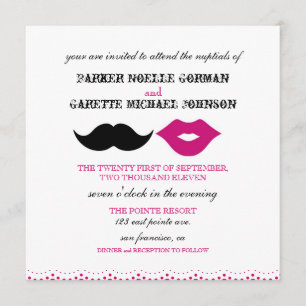 INVITATION LE CHAPLIN - FUCSHIA