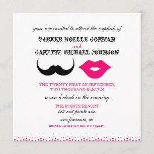 INVITATION LE CHAPLIN - ROSE