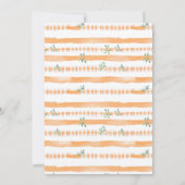 Invitation Le charmant petit Baby shower de Sprout (Dos)