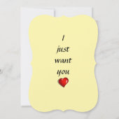 Invitation Le Chat Noir Heart Candy Valentine's Day (Dos)