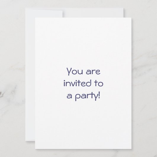 Invitation le château des VOS NOM (Dos)