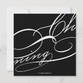 Invitation Le Christ par écrit La Croix Moderne Purple Religi (Dos)