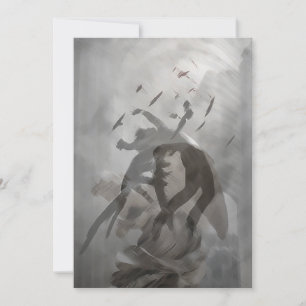 Invitation Le ciel et l'enfer