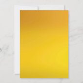 Invitation Le cimetière des graffitis d'Halloween (Dos)