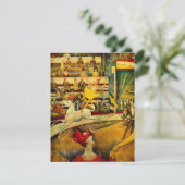 Invitation Le cirque de Georges Seurat (1891) (Debout devant)