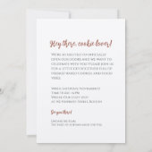 Invitation Le Citrouille d'or (Dos)