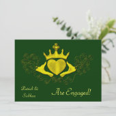 Invitation Le Claddagh (Or) (Debout devant)