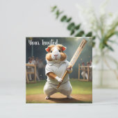 Invitation Le Cochon De Guinée : Vêtu De Blancs (Debout devant)