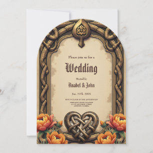 Invitation Le coeur des dieux anciens :