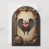 Invitation Le coeur pulsateur de la mécanique, (Dos)