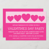 Invitation Le Coeur Silhouette Valetine's Day (Devant / Derrière)