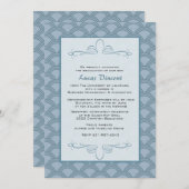 Invitation Le commencement honore l'invitation (Devant / Derrière)