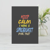 Invitation Le Comptable A Une Feuille De Calcul Pour Cela (Debout devant)