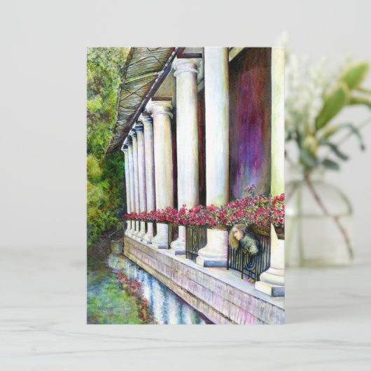 Invitation Le confort est l'ennemi du progrès (Debout devant)