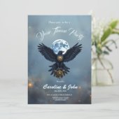 Invitation Le Corbeau Céleste.  (Debout devant)