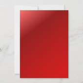 Invitation Le Corbeau et la cage (Dos)