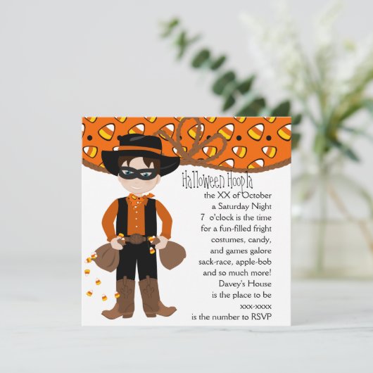 Invitation Le Corn Bandit de Candy (Debout devant)