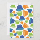 Invitation Le crabe festif de plage dans un Casquette (Dos)