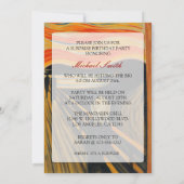 Invitation Le Cri - Funny 50e anniversaire (Dos)