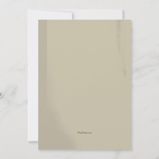 Invitation Le défilé de mode modèle l'invitation (Dos)