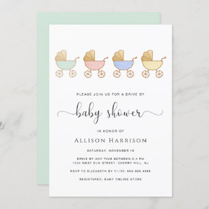 Invitation Le défilé de Retro Carriage